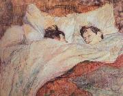 Henri de toulouse-lautrec the bed china oil painting artist
